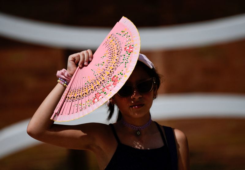 Severe heat waves hit southern Europe as local authorities warn against wildfire risks