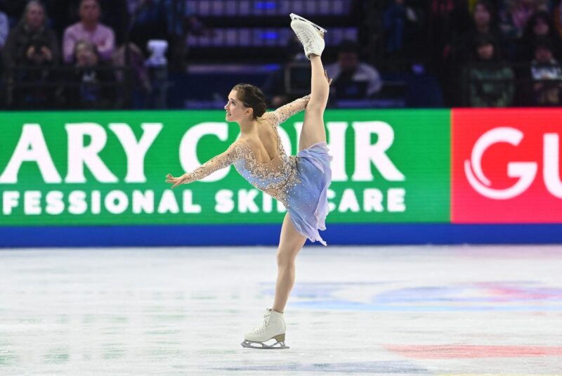 Amber Glenn, Isabeau Levito miss out on world championships medal